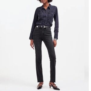 Like new Madewell Stovepipe jeans size 28